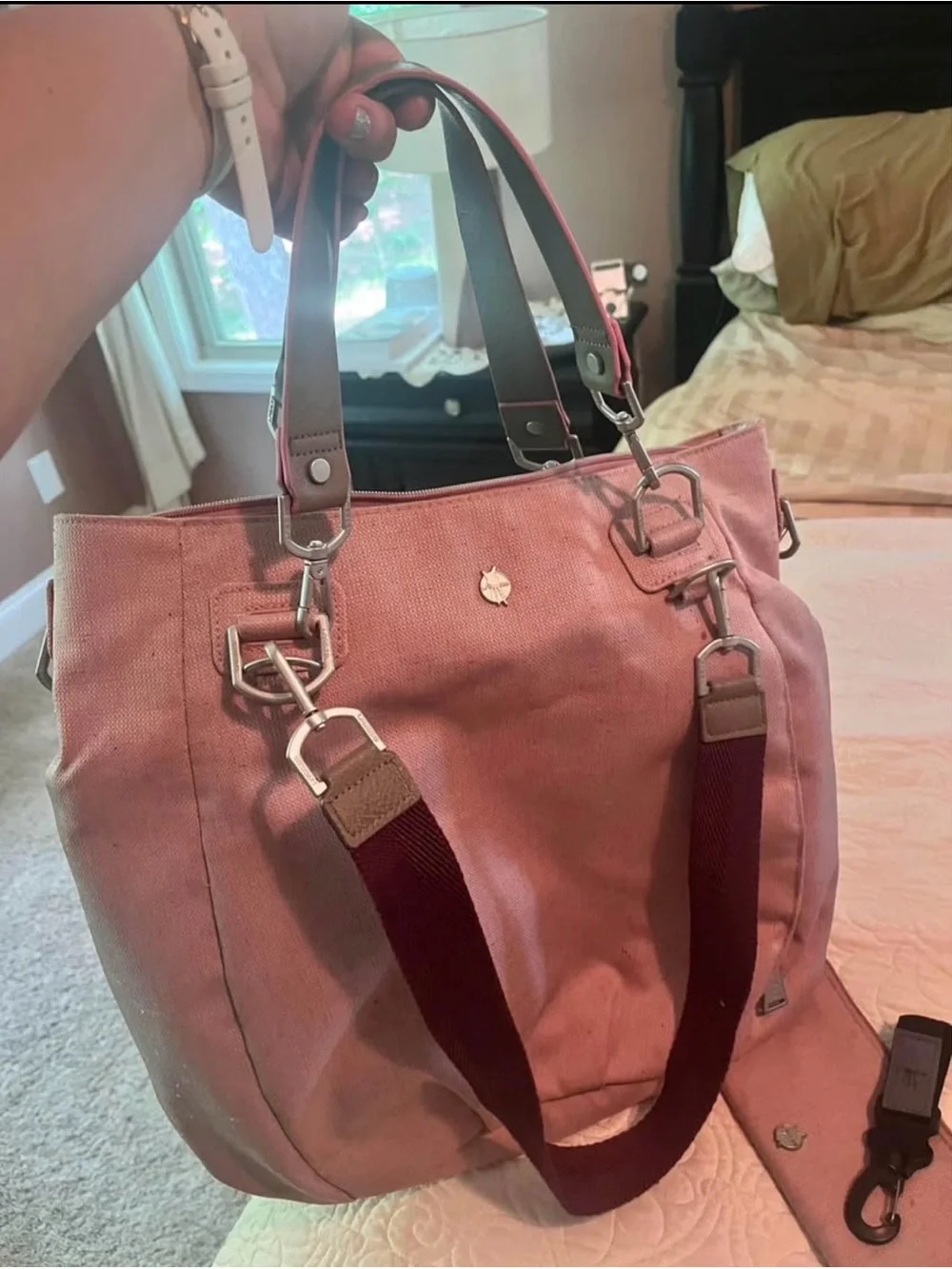 Rose LASSIG diaper bag